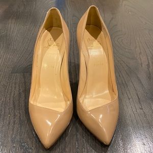 Authentic Used Christian Louboutin Corneille 100 Jazz Calf